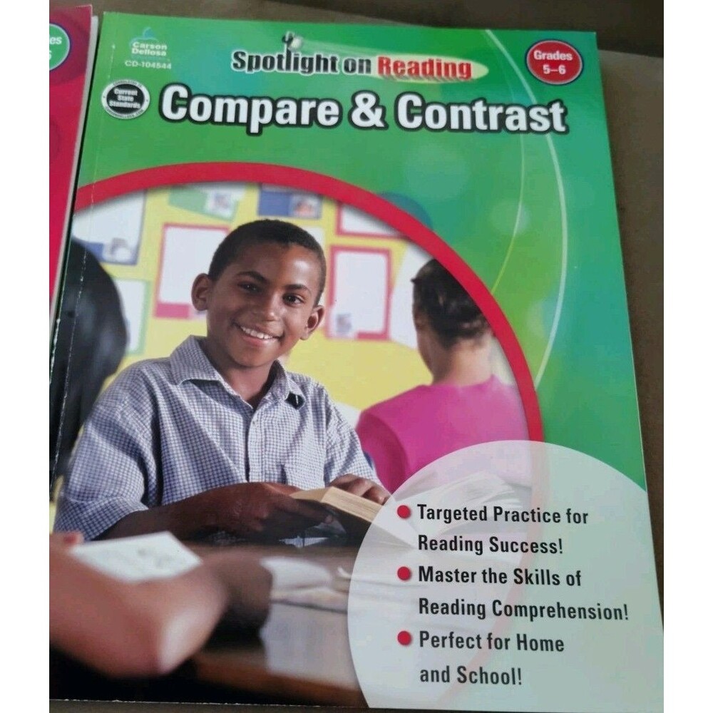 Spotlight On Reading Story Elements 4 Books Grades 5-6 Carson Dellosa - Picture 5 of 5